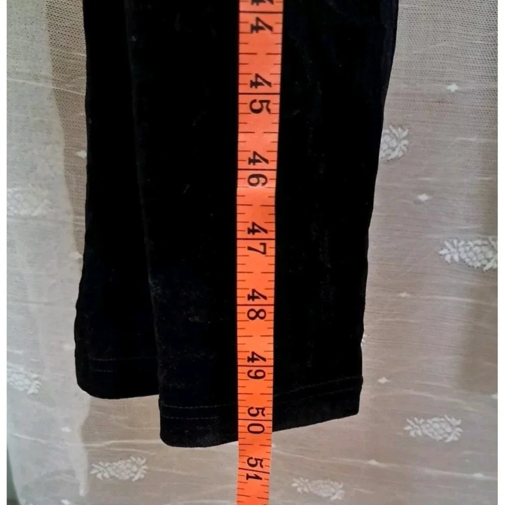 Nasty Gal Velvet Jumpsuit Women's 6 Black Pink Bow One Piece Side‎ Zip Boho Y2K - Picture 12 of 12